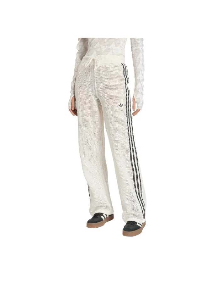 KNITTED CROCHET FIREBIRD TRACK PANTS